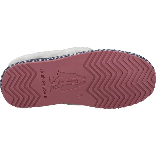 Hush Puppies Ariel Wildleder Damen Navy Pantoffeln - Image 3