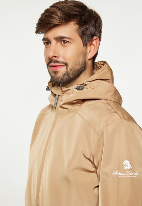 Schmuddelwedda Regenjacke Herren Sand - Image 5