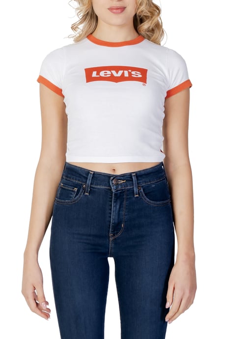 GBLevi's T-shirt met logo wit