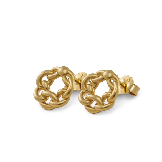 Orphelia 'Estelle' Damen 925 Sterlingsilber Set: Kette-Anhänger + Ohrringe - Gold SET-7516/G - Image 3