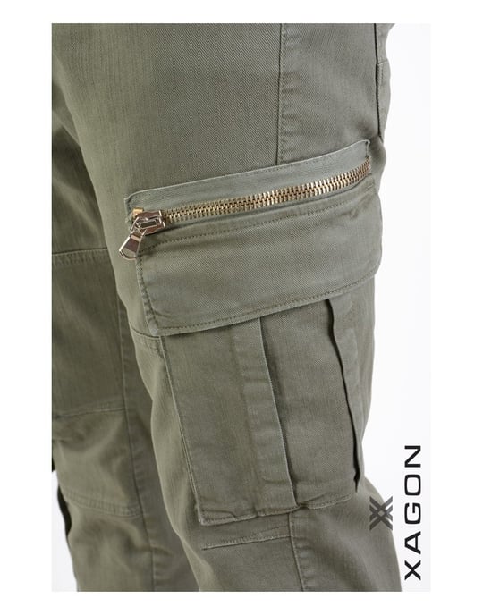 Xagon Hose Cargo Herren grün - Image 5