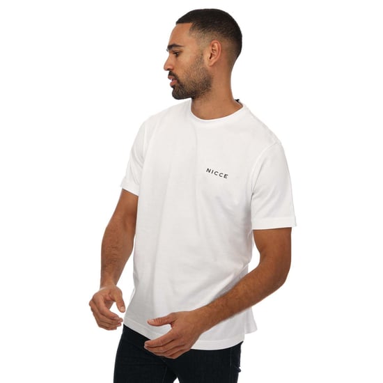 Men's NICCE Chest Logo T-Shirt in White