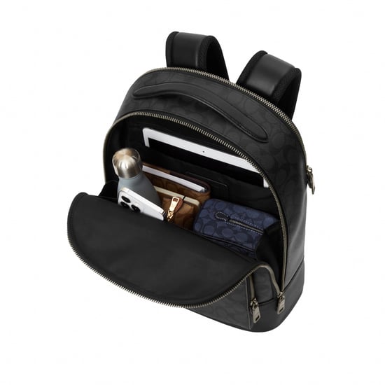 Ethan Backpack in Signature Coated Canvas Bag