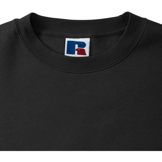 Russell Herren Authentic Sweatshirt, schmaler Schnitt (Schwarz) - Image 4