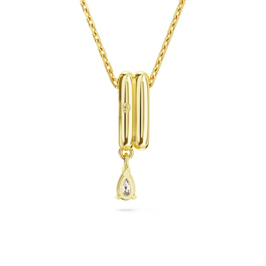 Swarovski 'Dextera' Damen Halskette aus vergoldetem Metall - Gold 5663333 - Image 4