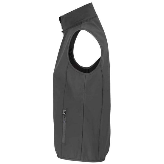 SOLS Womens/Ladies Falcon Softshell Recycled Body Warmer (Holzkohle) - Image 2
