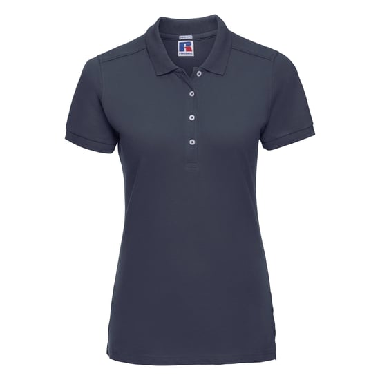 Russell Damen Stretch Polo-Shirt, Kurzarm (Dunkelblau) - Image 1