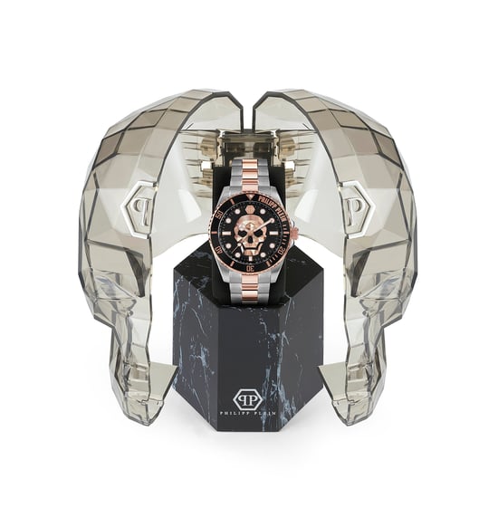 Montre Philipp Plein The $kull Diver Pour Hommes Multicolore PWOAA0822 - Image 4