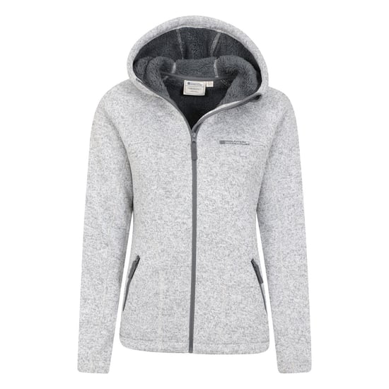 Mountain Warehouse - "Nevis" Hoodie mit durchgehendem Reißverschluss für Damen (Grau) - Image 5