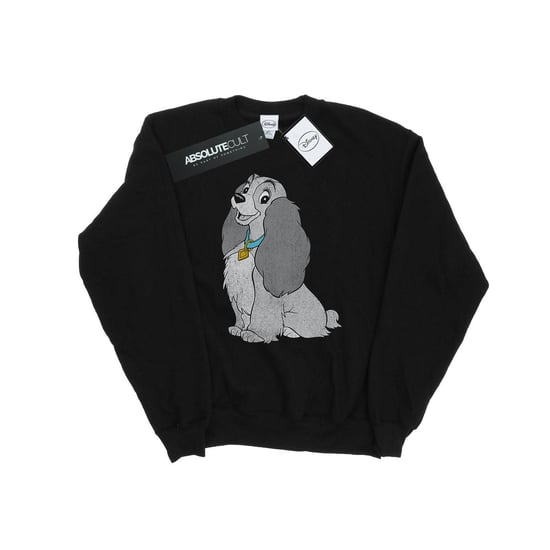 Disney Boys Lady And The Tramp Classic Lady Sweatshirt (Black)