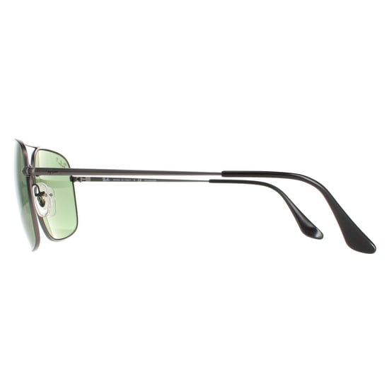 Ray-Ban Aviator Mens Gunmetal Green Polarized RB3611