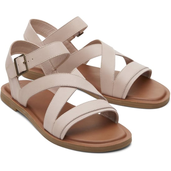 TOMS Sloane 100% Kuh Damen Ballett Rosa Keile - Image 1