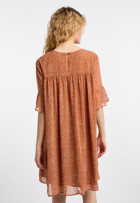 Dreimaster Kleid Damen Orange Mehrfarbig - Image 4