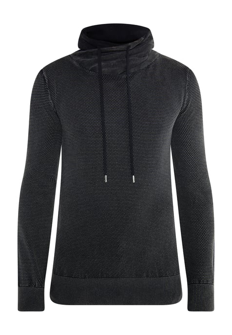 Mo Strick Pullover Herren Schwarz - Image 1