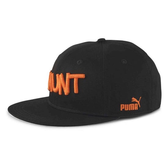 Puma Valencia CF Flat Brim Adjustable Fit Black Unisex Cap 022916 02