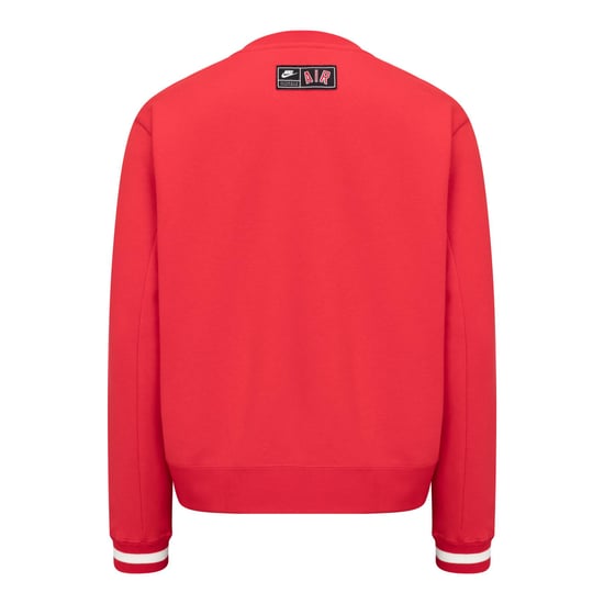 Nike Air Trainingsanzug mit Rundhalsausschnitt in Rot - Image 4