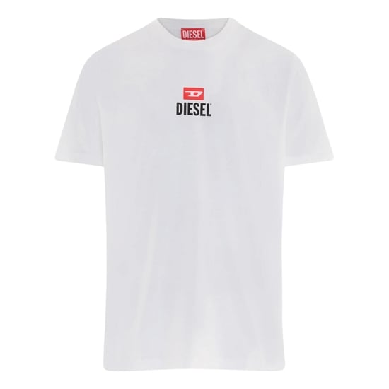 Weisses T-Shirt mit kleinem D-Logo von Diesel - Image 1