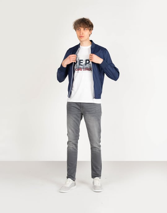 Invicta Jacke Bomber Herren weiß - Image 2