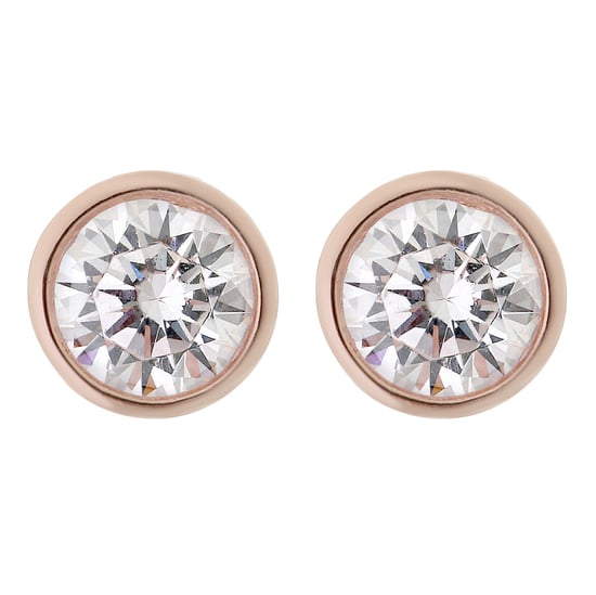 Orphelia Damen 925 Sterling Silber Ohrstecker - Rosa ZO-6079/1 - Image 1