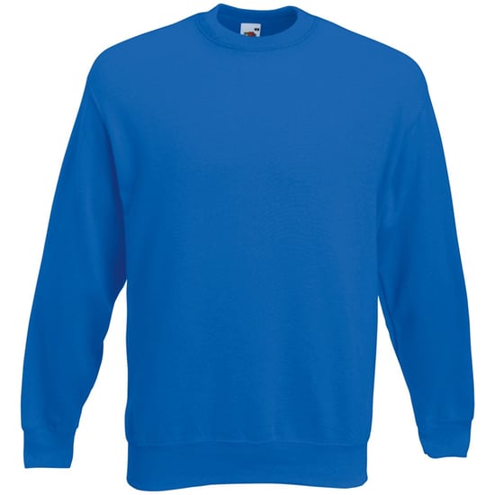 Fruit Of The Loom Herren Set-In Belcoro® Yarn Sweatshirt (Royal) - Image 1