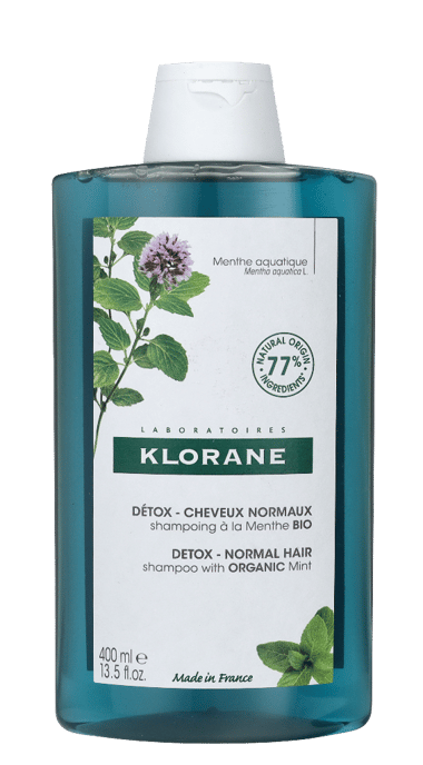 Klorane Detox Shampoo With Organic Mint. - Image 1