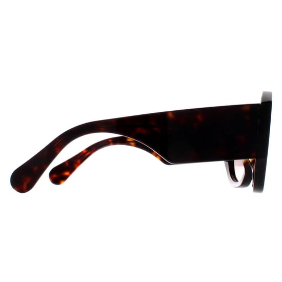 Chloe Rund Damen Dunkel Havanna Braun Farbverlauf CH0234S - Image 4