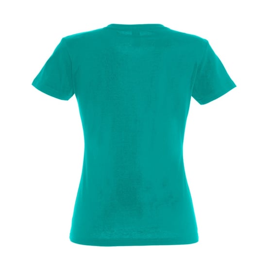 SOLS Womens/Ladies Imperial Heavy Short Sleeve T-Shirt (Emerald) - Image 3