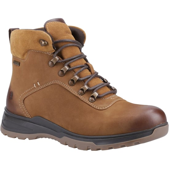 Hush Puppies Paul Leder Herren Stiefel Tan - Image 1