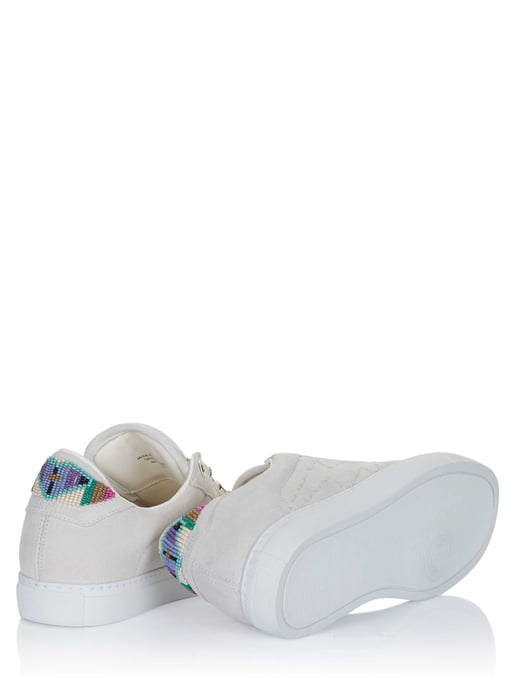 Zadig Voltaire La Flash Folk Beads Schuhe weiß - Image 3