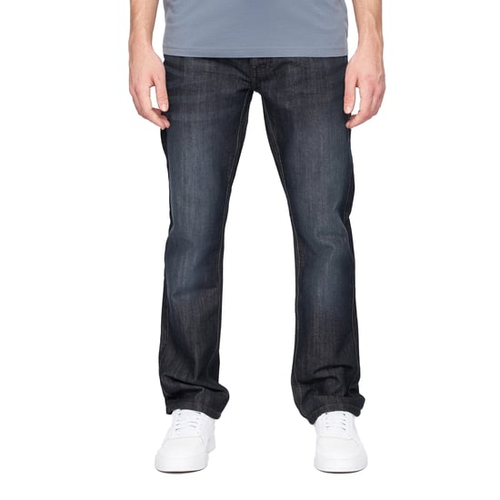 Crosshatch - "New Techno" Jeans für Herren (Dunkle Waschung) - Image 1