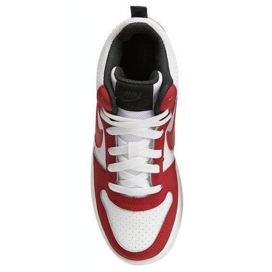 Rote Nike Court Borough Mid Top-Trainer - Image 3