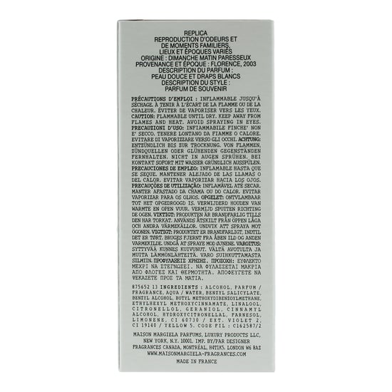 Maison Margiela Replica Fauler Sonntagvormittag Eau De Toilette 30ml - Image 5