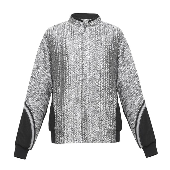 Bi-Material-Jacquard-Jacke - Image 4