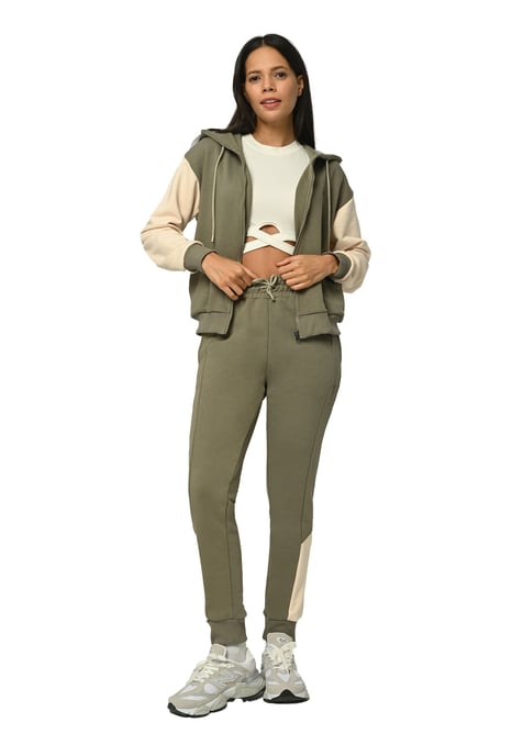 Tom Barron Damen-Trainingsanzug-Set Love mit Reißverschluss - Image 1