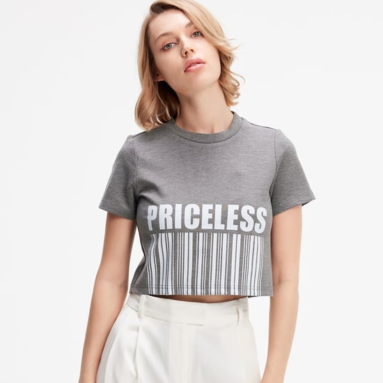 Typo-Druck Crop-T-Shirt - Image 3