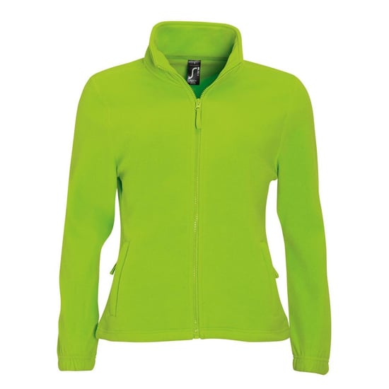 SOLS Damen North Fleece-Jacke mit durchgehendem Reißverschluss (Limette) - Image 1