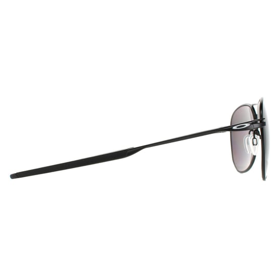 Oakley Aviator Mens Satin Black Prizm Black Polarized Contrail
