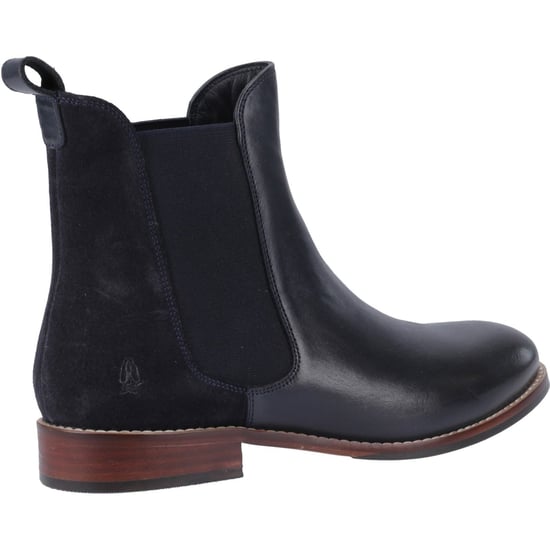 Hush Puppies Colette Wildleder Damen Navy Stiefel - Image 2