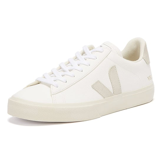 Veja Campo Womens Turnschuhe - (Weiß / Grau) - Image 3