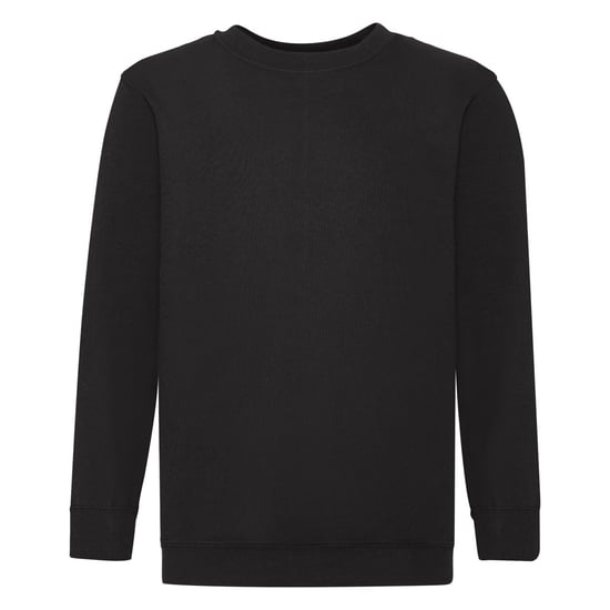 Fruit Of The Loom Childrens Unisex Set in Ärmel Sweatshirt (schwarz) - Image 1