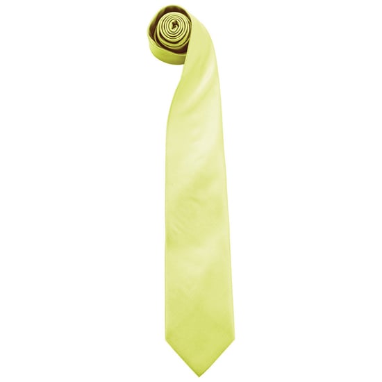 Premier - "Colours Fashion" Krawatte für Herren (Limone) - Image 1