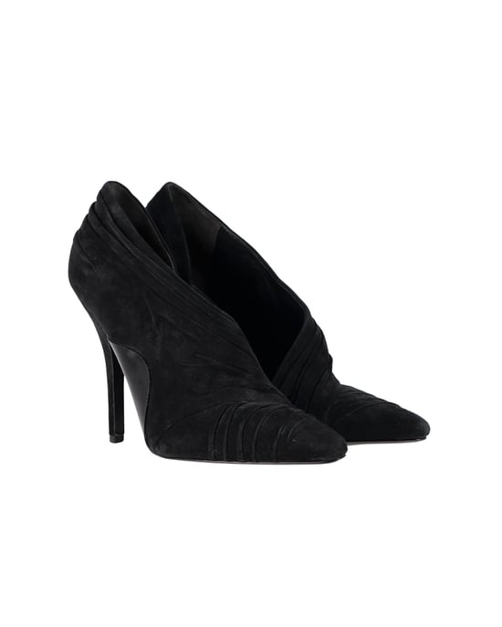 Alexander Wang Marcelia Laufsteg-Pumps aus schwarzem Wildleder - Image 3