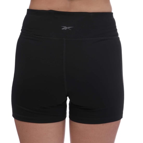Damen Reebok Workout Ready Basic Hot Shorts in Schwarz - Image 2