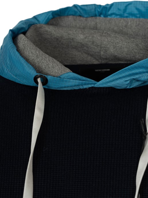 Takeshy Kurosawa Pullover With Hood Herren blau - Image 6