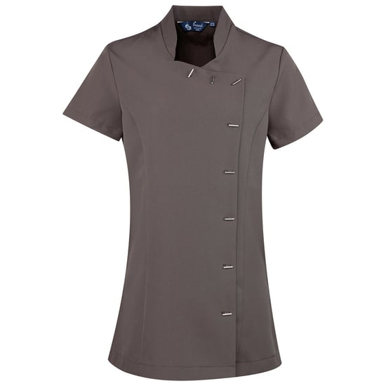 Premier - "Orchid" Tunika für Damen kurzärmlig (Dunkelgrau) - Image 1