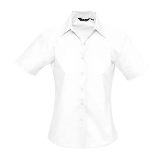SOLS - "Elite" Bluse für Damen - Business kurzärmlig (Weiß) - Image 1