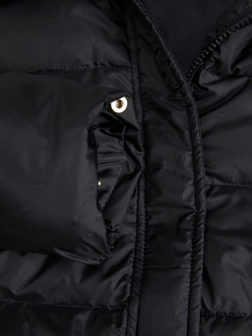 GBJJXX wattierte Winterjacke aus recyceltem Polyester schwarz - Image 2