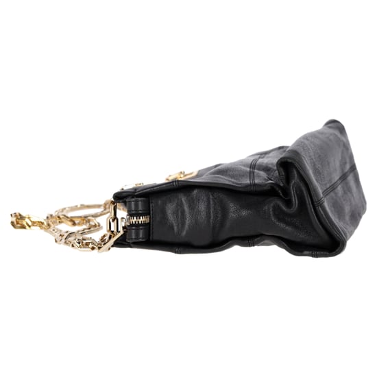 Victoria Beckham Schultertasche mit Kettenriemen aus schwarzem Leder - Image 4