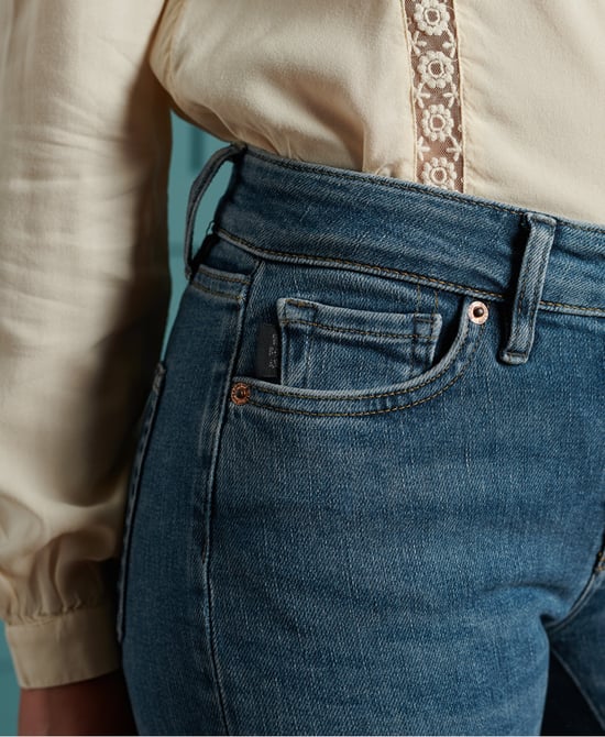 Superdry Mid Rise Skinny Jeans