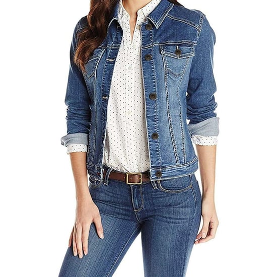 Damen Stretch Denim Jacken| Enzo Designer Womenswear - Image 1